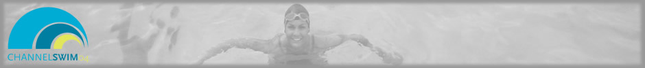 Channelswim04 logo and picture of Lorraine