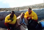 Steve & Phil, Brighton's finest lifeguards... & me!